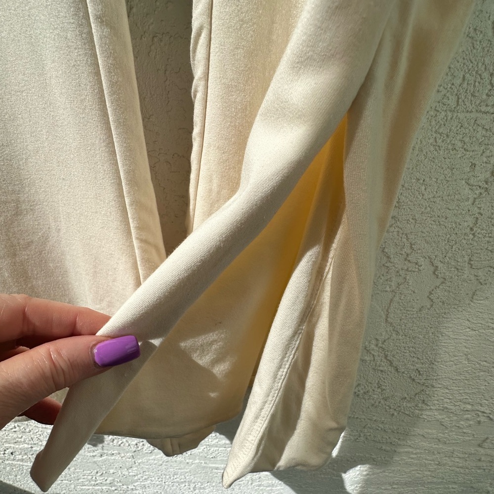 Oh Polly Axelle Sweetheart Neckline Flare Hem Jumpsuit Cream NWT Size 12 - Picture 11 of 12